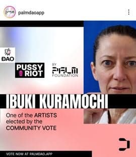 KI:AI – Pussy Riot / Palm NFT